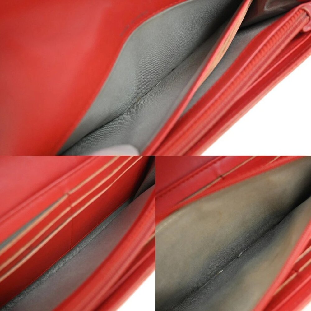 CHANEL CC Logo Long Bifold Wallet Grained Calfskin Leather Black 66EF984 - Picture 10 of 15